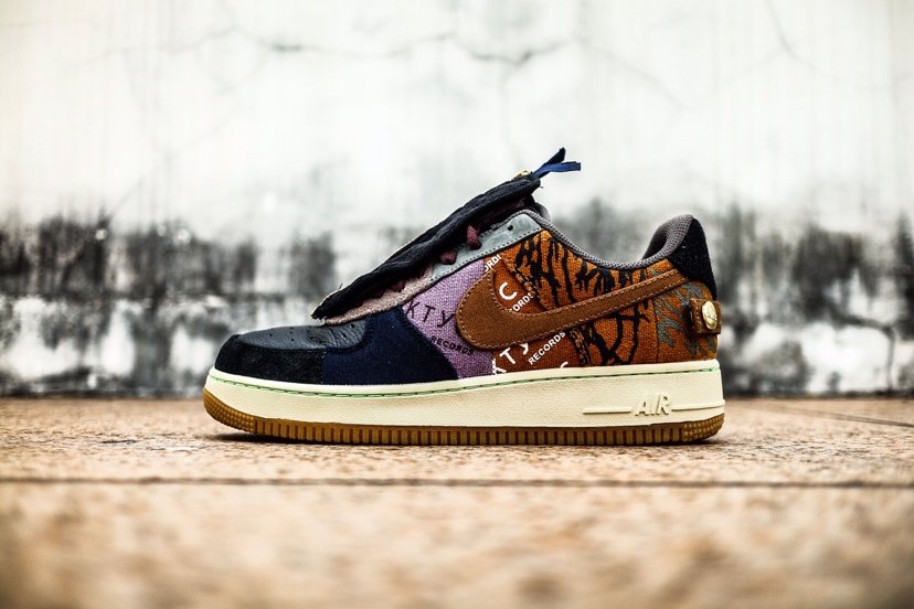 Nike Travis Scott x Nike Air Force 1 TS YY空军一号低帮运动板鞋