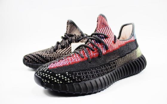 Adidas Yeezy Boost 350 V2 3M满天星 黑樱桃石榴红