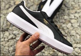 彪马PUMA Breaker LTHR 破格行者系列休闲百搭运动皮革厚底板鞋